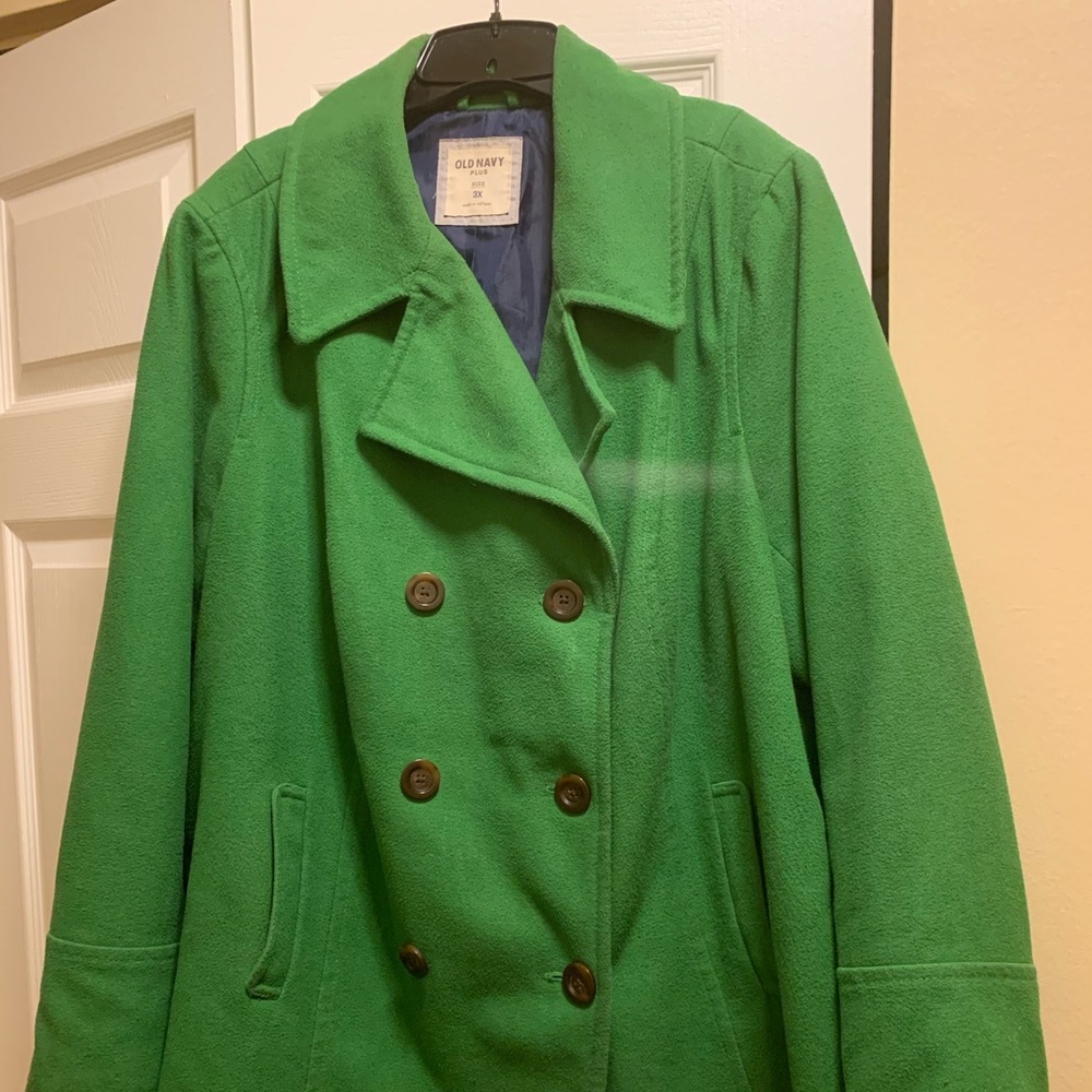 Plus size Old Navy Peacoat